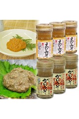 6本セット　身入り　かにみそ　えびみそ　1本あたり60g入　モンドセレクション 銀賞